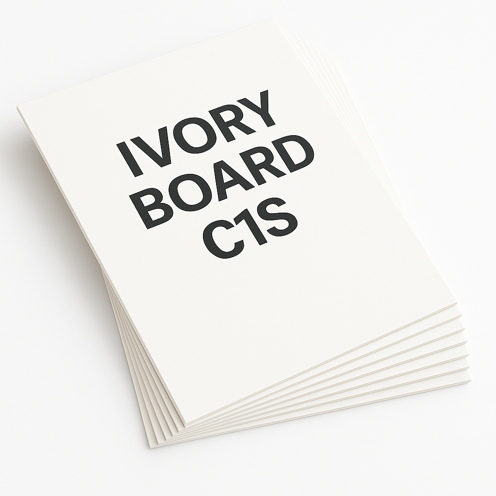 Carton C1S PREMIUM Ivory Board  300 gr - 100 pl