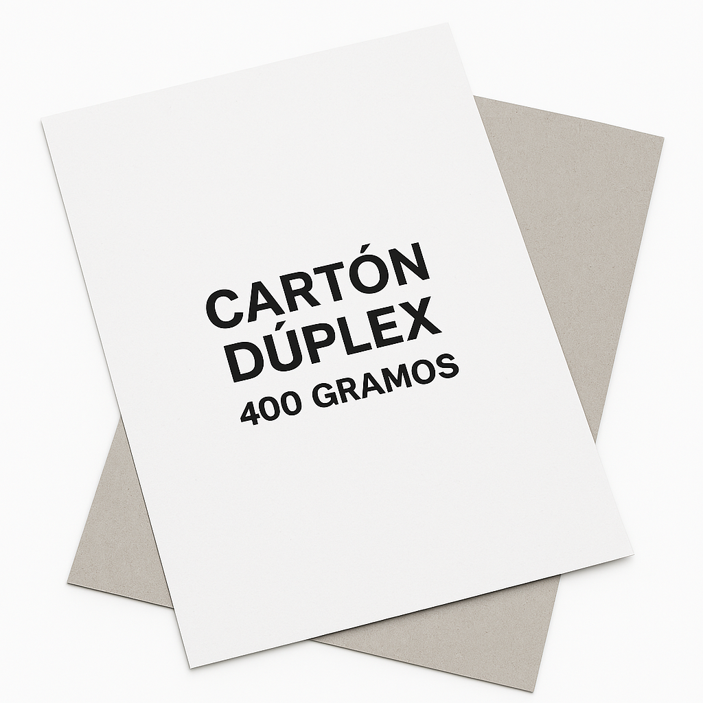 Carton tablero PREMIUM Board 400 gr- 100 pl